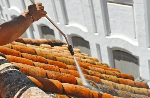 Nettoyage de toitures - Saint-Bômer-les-Forges